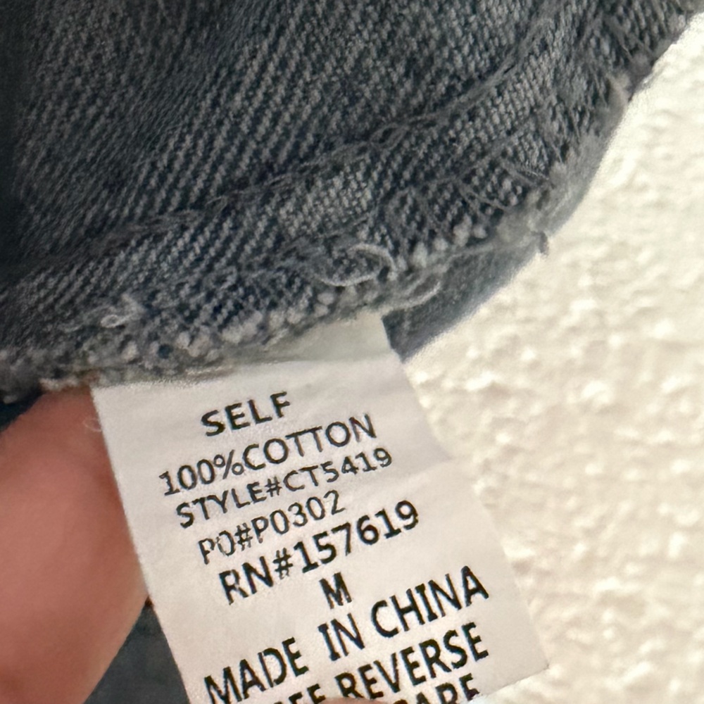 Denim Jacket with Smiley Patches - Picture 9 of 13